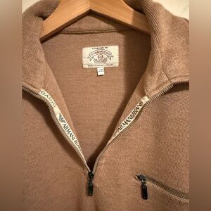 Armani Jeans Men's Zip-Up Sweater - Brown